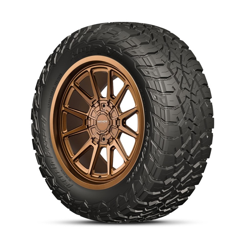 35×12.50R22LT/12 Amp Tires Terrain Attack R/T Tires Set of 6