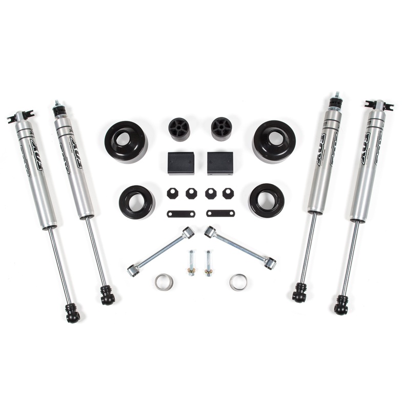 BDS Suspension 2″ Coil Spacer Kit 2012-2018 Jeep Wrangler JK 2 Door 1429H