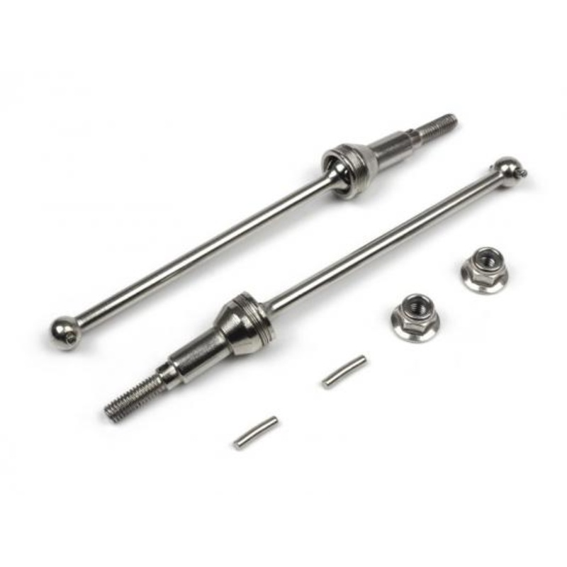 BlackZon Front Universal Drive Shafts (Steel/2pcs)