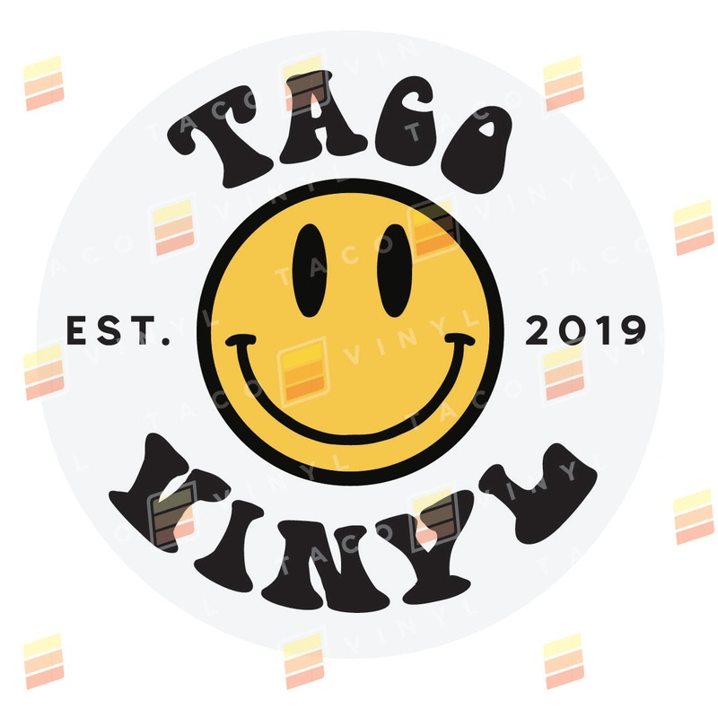 Taco Vinyl All Smiles Patch