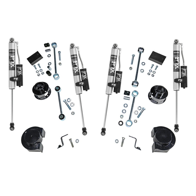 2.5″ Spacer Kit w/ Fox 2.0 Res Shocks – 18-22 Wrangler JL/JLU 4WD – 2Dr/4Dr K187FX