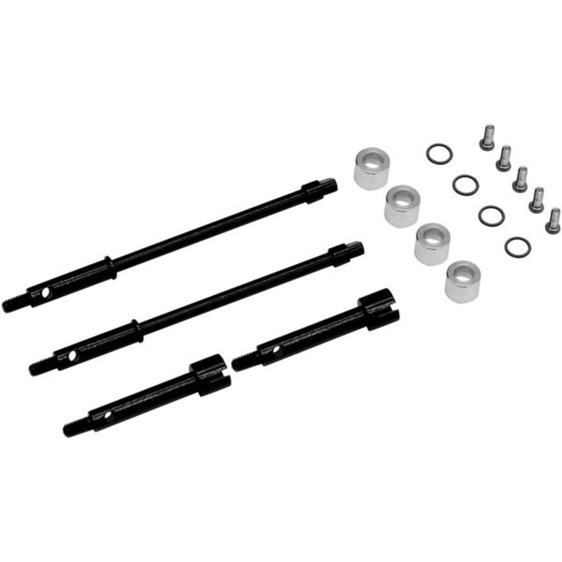 Hot Racing +4mm Steel Drive Stub Axles, for SCX24