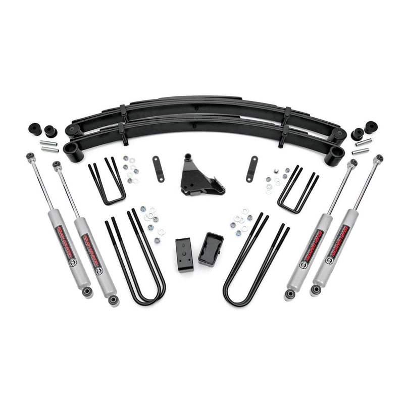 4 Inch Lift Kit | Rear Blocks | Ford F-250/F-350 Super Duty 4WD (1999-2004)