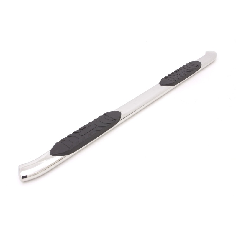 5 In Curved Oval Nerf Bars Stainless Steel Polished 23797007