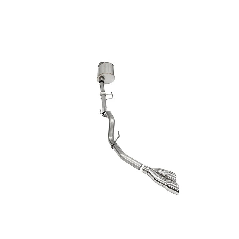 Corsa Performance – Sport / 3.0 in Cat-Back Single Side Exit | 2021-24 Ford F-150 3.5T EcoBoost (141.5″ WB)
