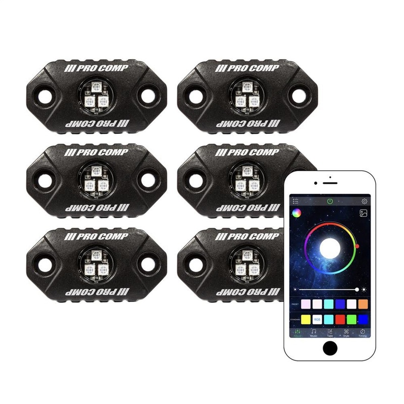 Pro Comp Suspension 76501RGB LED Rock Light Kit