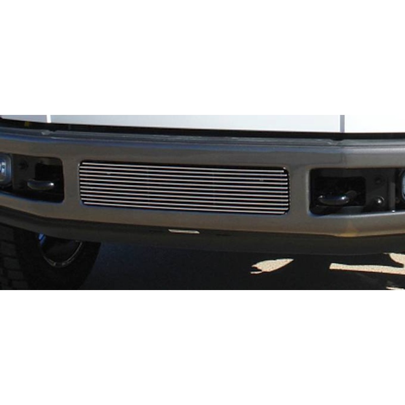 T-REX Grilles 25564 Polished Aluminum Horizontal Bumper Grille Fits 2008-2010 Ford F-250 F-350 F-450 F-550