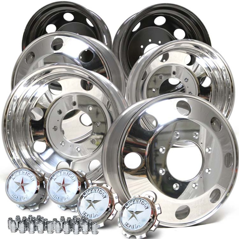 19.5 American Force Chevy/GM 3500 8×6.5″ Dually Direct Bolt Kit