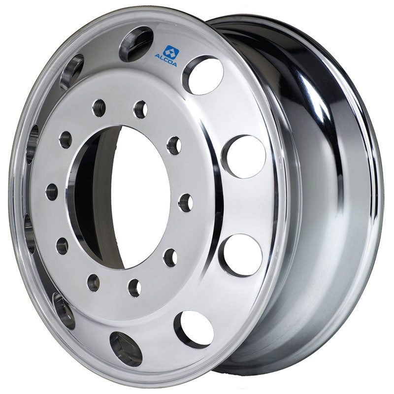 19.5×7.5 Alcoa 10x285mm Hub Pilot Mirror Polish Front