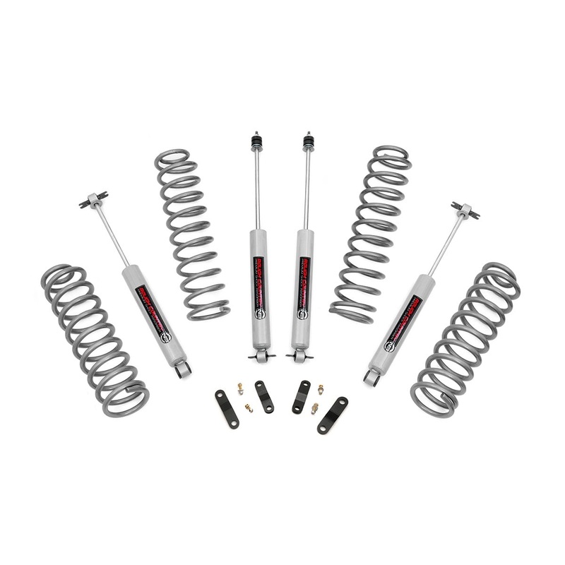 2.5 Inch Lift Kit | Coils | Jeep Wrangler Unlimited 2WD/4WD (2007-2018)