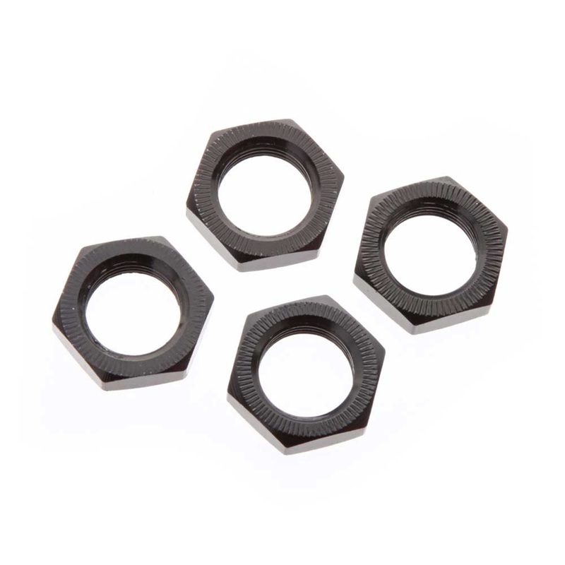Arrma  Wheel Nut Aluminum 17mm Black (4)