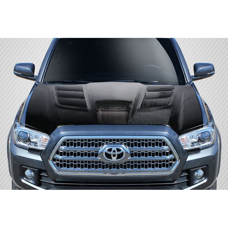 CARBON CREATIONS 2012-2015 Toyota Tacoma Viper Carbon Fiber Hood