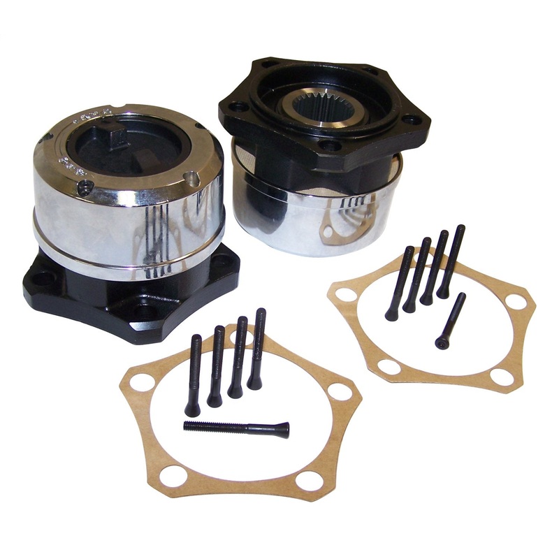 Crown Automotive 400526 Manual Locking Hub Set Fits 81-86 CJ5 CJ7 Scrambler