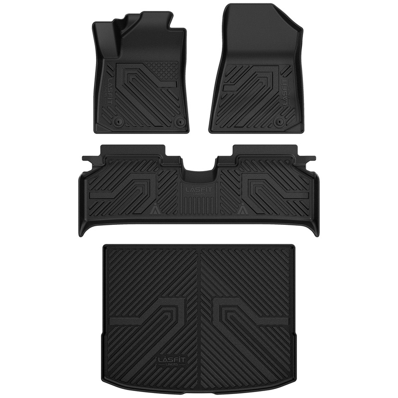 Fit for 2023-2025 Kia Niro EV Floor Mats / Cargo Mat, Fit EV & With the Optional Dual Level Cargo Board Only(Not For Hybrid)