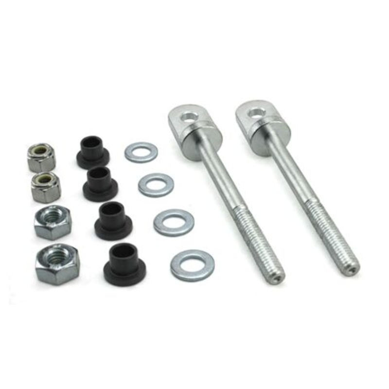 JT’s Strong Arm Replacement RV Jack Stabilizer 4″ Swing Bolt Kit with 2 Swing Bolts, 4 Washers, 2 Nuts, Ensures Secure, Stable RV Leveling, Easy Installation – 314596