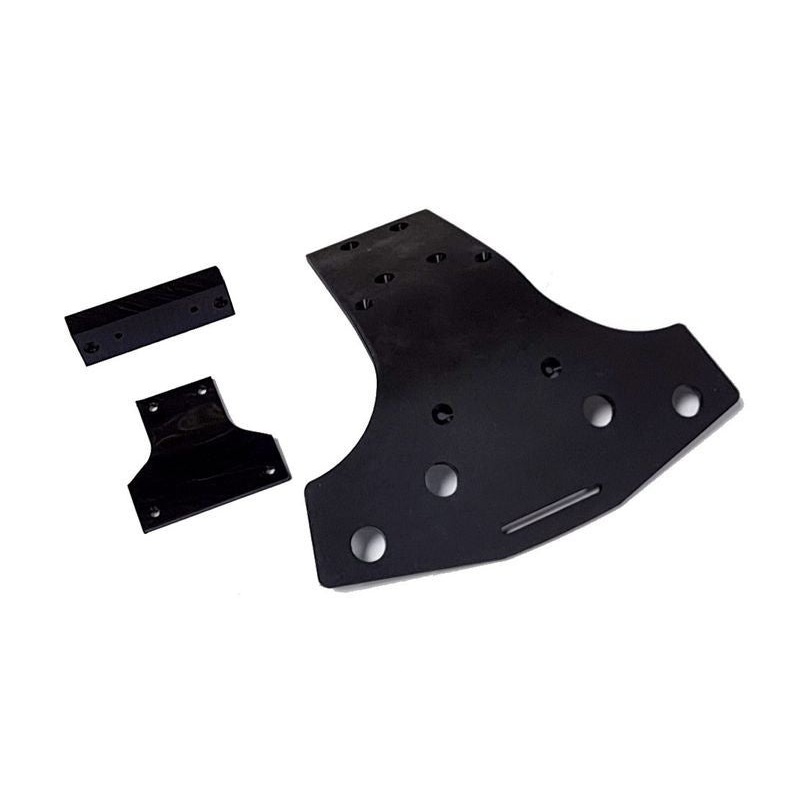 Oktay M3 Bumper for Traxxas Sledge 4mm black model 3