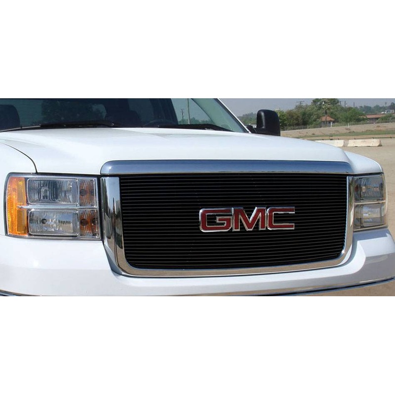 T-REX Grilles 21206B Black Aluminum Horizontal Grille Fits 2007-2010 GMC Sierra 2500 Sierra 3500