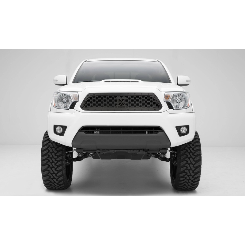 T-REX Grilles 7719381-BR Black Mild Steel Laser Cut Pattern Grille Fits 2012-2015 Toyota Tacoma