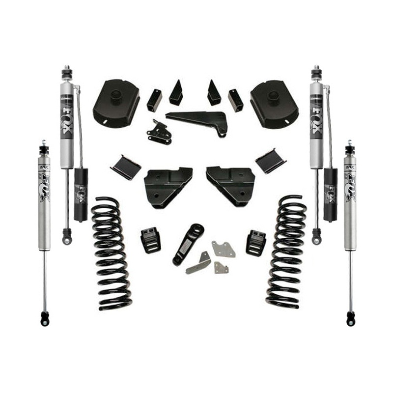 4″ Lift Kit w/ FOX 2.0 Res Shocks – 14-18 Ram 2500 4WD Diesel w/out Radius Arms K124FX