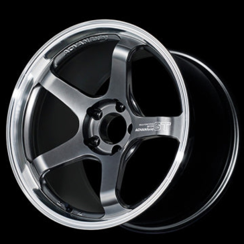 Advan Racing – GT Beyond Wheel (Concave 1) – 17×7.0 / Offset +45 / 4×100 (Machining & Hyper Platinum Black)