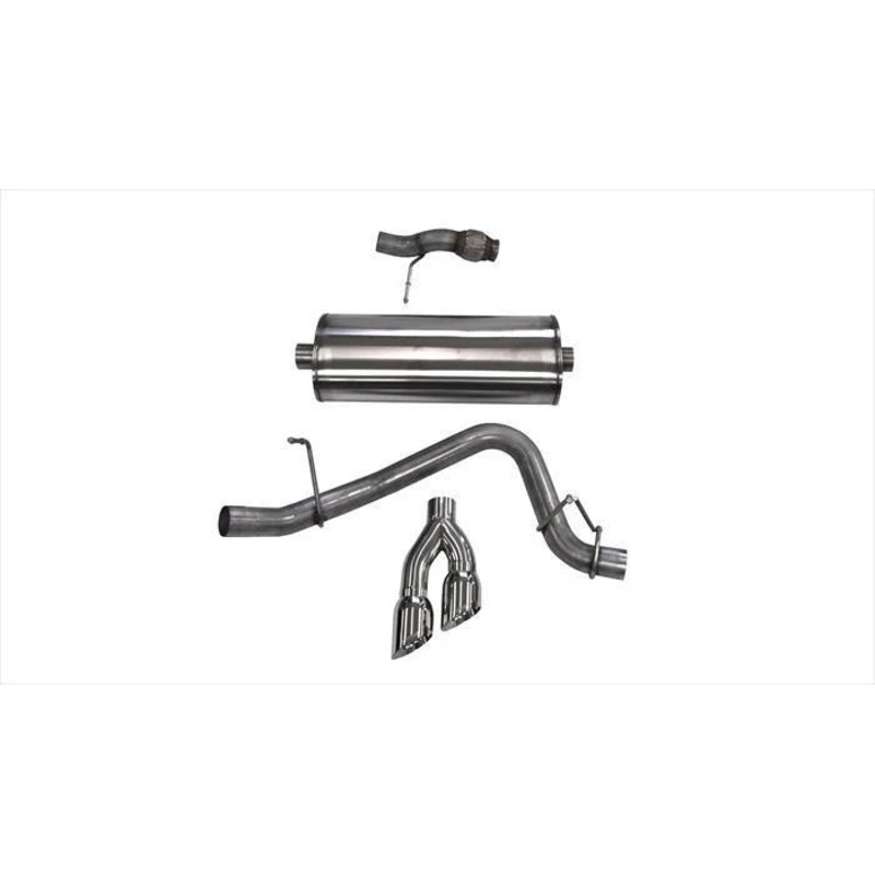 Corsa Performance – Sport / 3.0 in Cat-Back 4.0 in Twin Tips | 2015-2020 Tahoe, Yukon 5.3L
