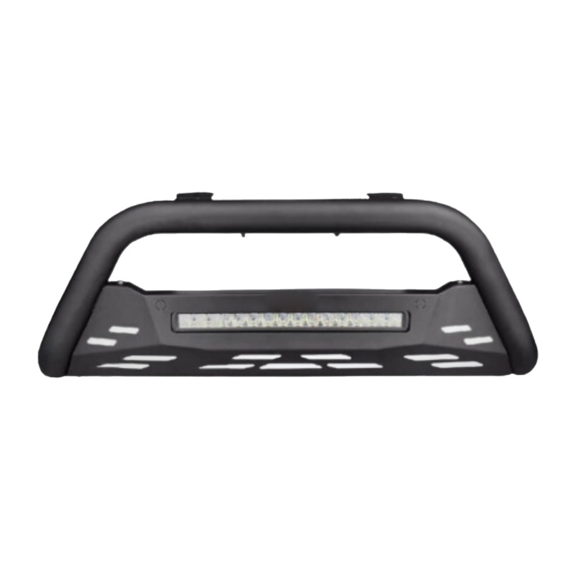 Metal Front Bumper Guard + Led Lights Compatible With Toyota Hilux 21+