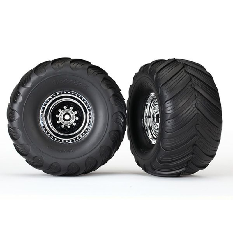 Traxxas t&w chrome/terra gravel tire