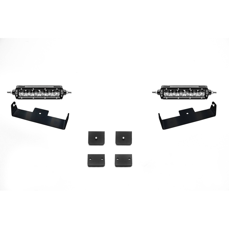 ZROADZ Z310006-KIT Black Mild Steel  Panel Clamp LED Kit