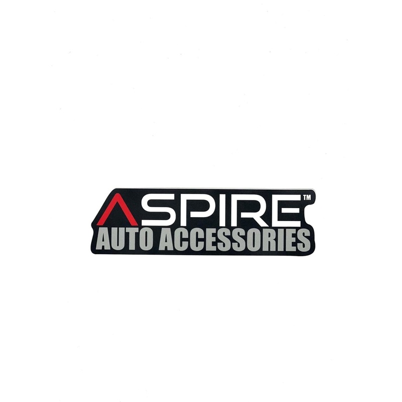 Aspire Auto Accessories Black Sticker