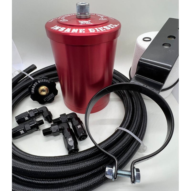 Dodge 6.7L Cummins Bypass Oil Filter Under The Hood Kit (2014 to Present)