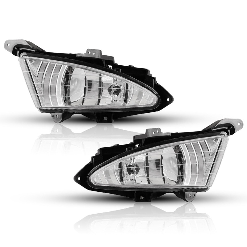 For 2007-2010 Hyundai Elantra Fog Lights – Clear