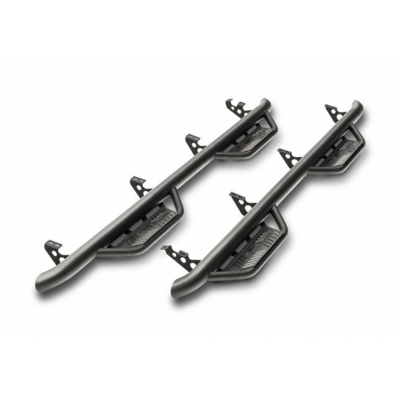 N-Fab HPN0570CC-TX Podium Step LG Textured Black 3 in. Main Tube Diameter Podium Step