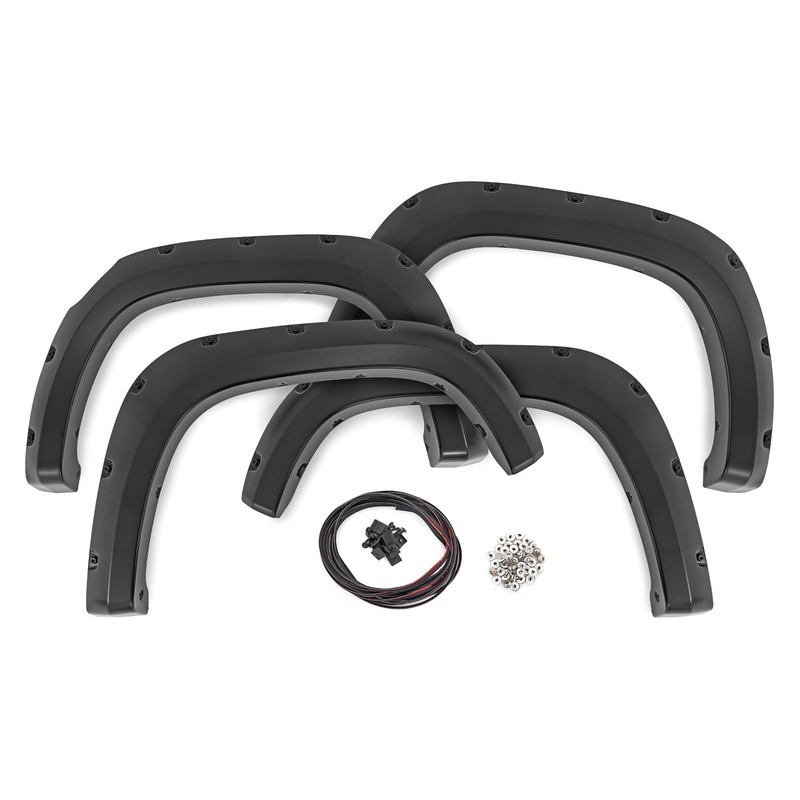 Pocket Fender Flares | GAZ Summit White | Chevy Colorado 2WD/4WD (2023-2024)