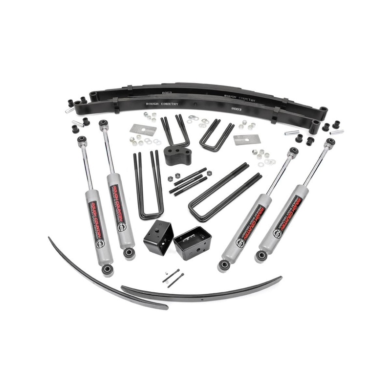 4 Inch Lift Kit | Rear Blocks | Dodge/Plymouth Ramcharger/Trailduster (74-77)