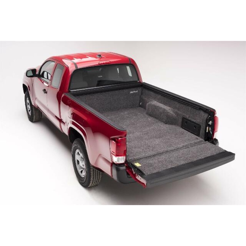 Bedrug Classic Bed Liner | 2005 – 2023 Toyota Tacoma 5′ Bed (BRZSPRAYON is required if installing over Spray-In Liner), Charcoal Grey | BRY19DCK