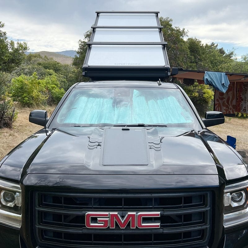 LENSUN 2014-2019 GMC Sierra 1500 45W Hood Flexible Solar Panel