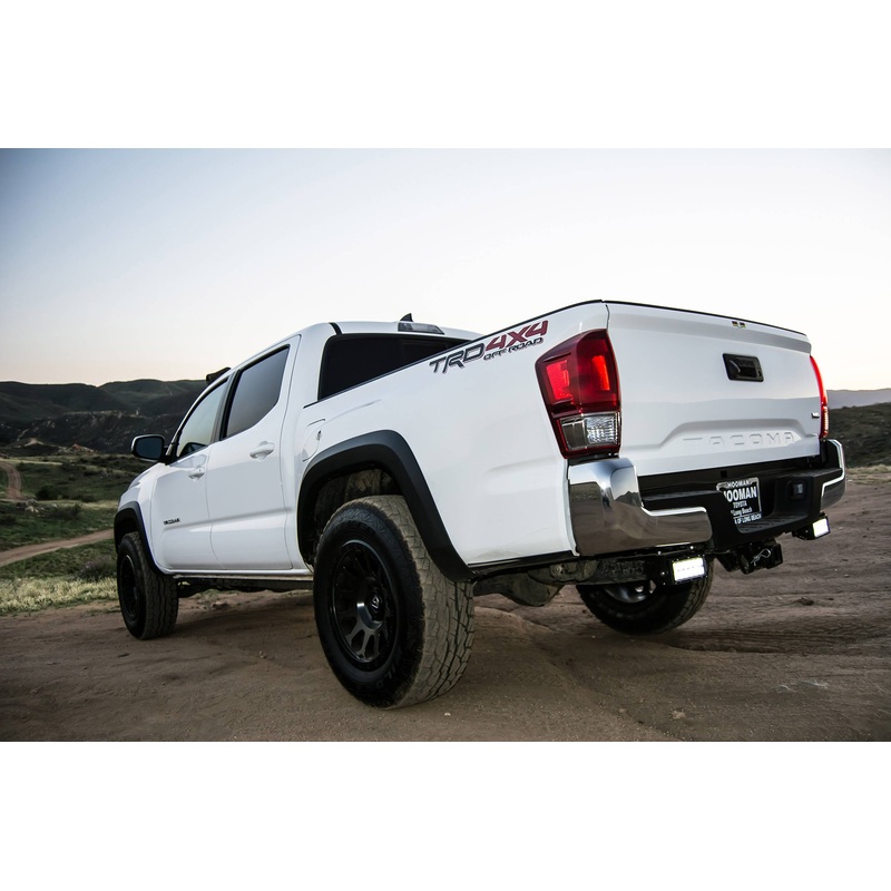 ZROADZ Z389411 Black Mild Steel Rear Bumper LED Bracket Fits 2005-2014 Toyota Tacoma
