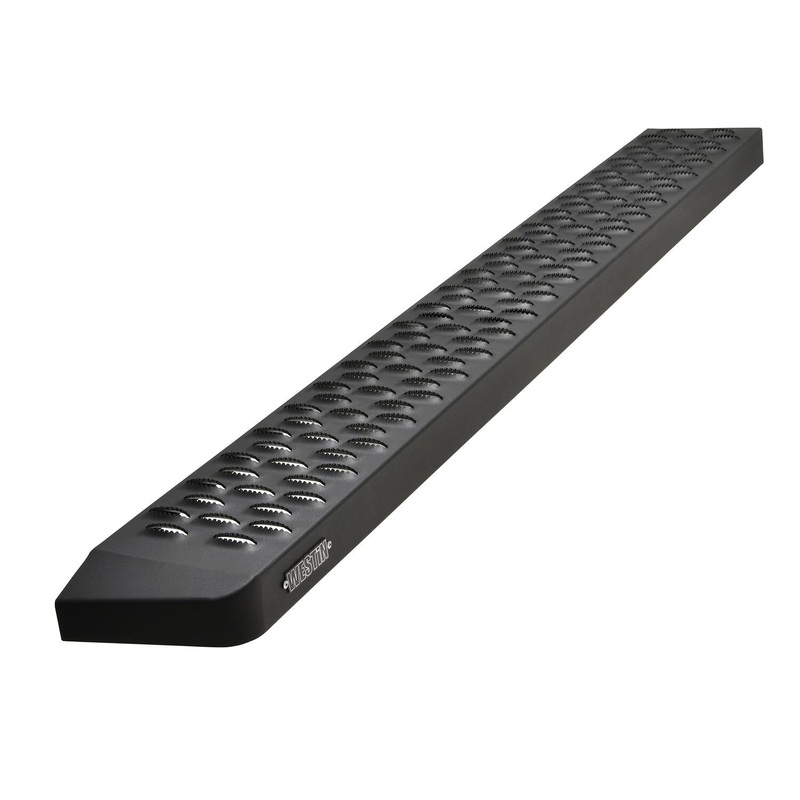 Westin 27-80015 Grate Steps Running Boards Includes Mount Kit (Single 54″ Board) Textured Black Pair
