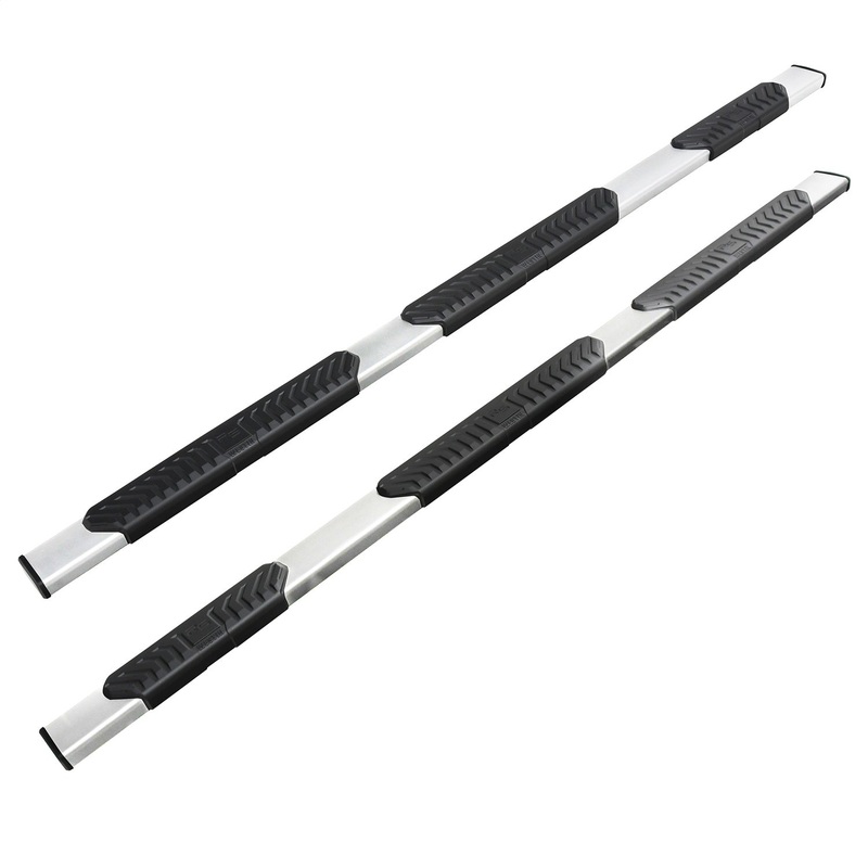 Westin 28-534720 R5 Modular Wheel to Wheel Nerf Bars fits 2019-2024 Ram 1500 Crew Cab 6’5″ Bed (Exc 2019-2023 1500 Classic) Polished Pair