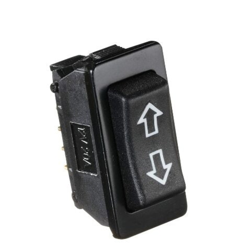 RV Designer S125, Rocker Switch, 20 Amp Continuous, 40 Amp Peak, Black