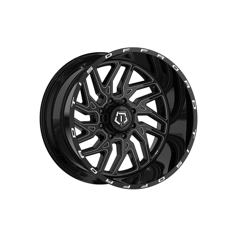 TIS Wheel | Black Milled | 20×10 | 6×5.5 | -25mm