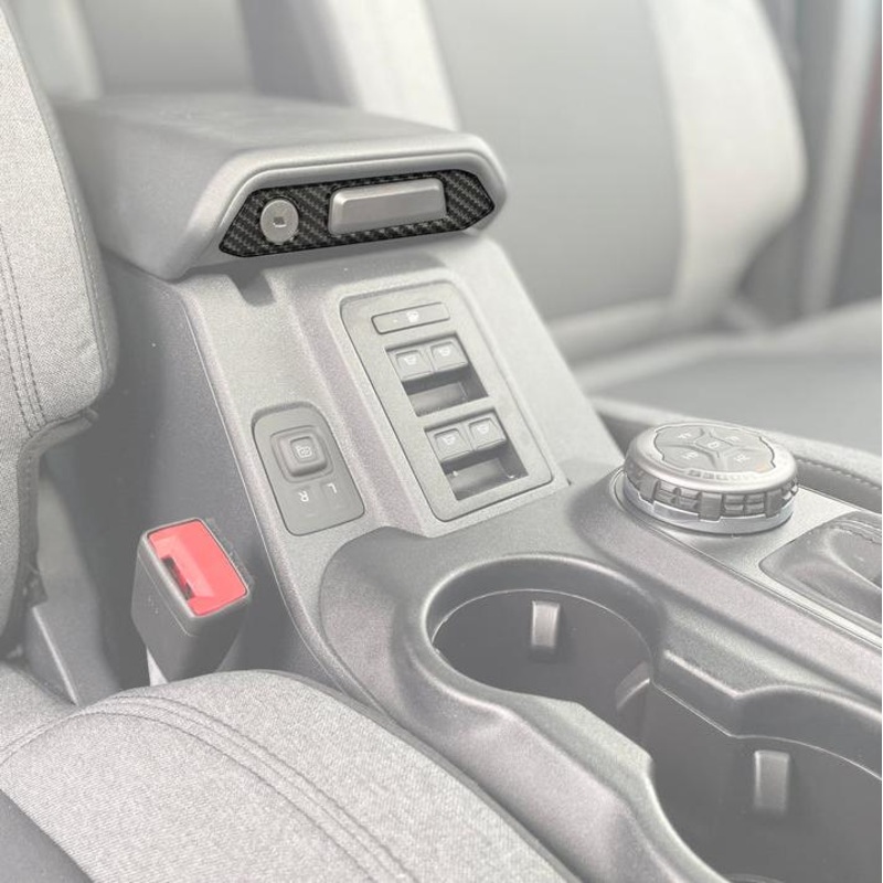 Tufskinz Center Console Latch Accent Trim for Ford Bronco (2021-2024)