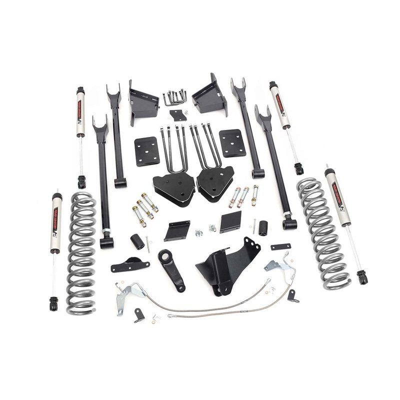 6 Inch Lift Kit | 4-Link | No OVLD | V2 | Ford F-250 Super Duty 4WD (11-14)