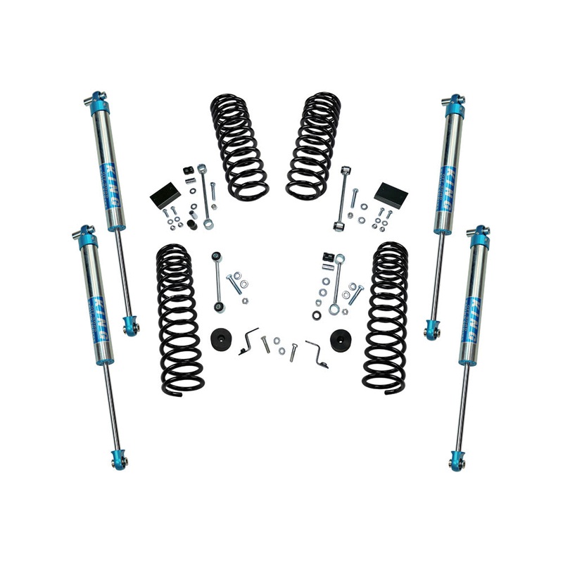 Dual Rate Coil 2.5″ Lift Kit w/ KING 2.0 Shocks – 18-22 Wrangler JL – 2Dr K185KG