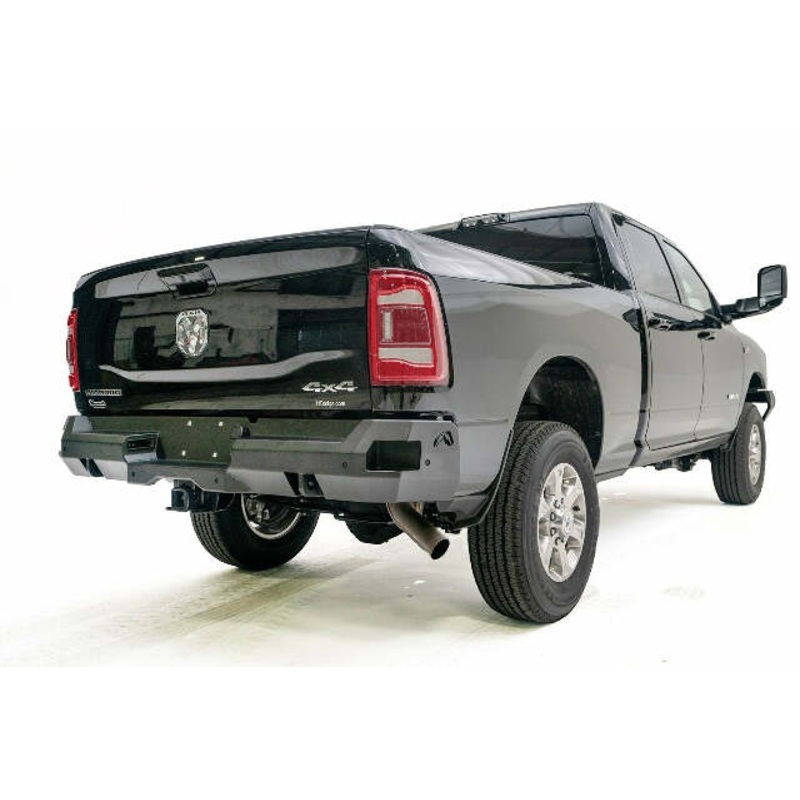 Fab Fours DR19-W4451-1 Premium Rear Sensor Bumper Fits 19-20 2500 3500