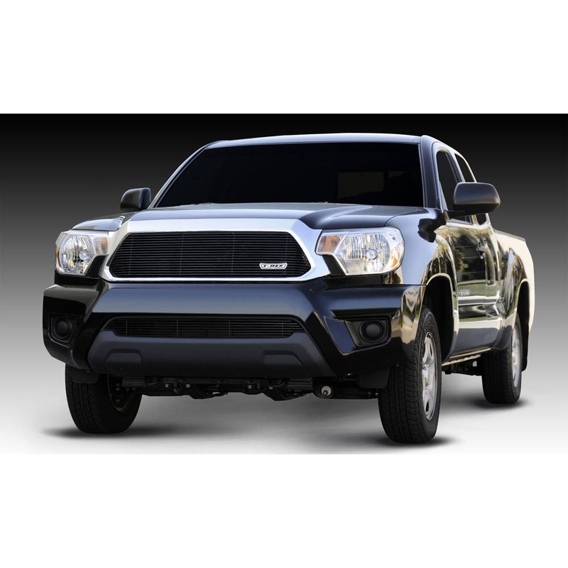 T-REX Grilles 20938B Black Aluminum Horizontal Grille Fits 2012-2015 Toyota Tacoma