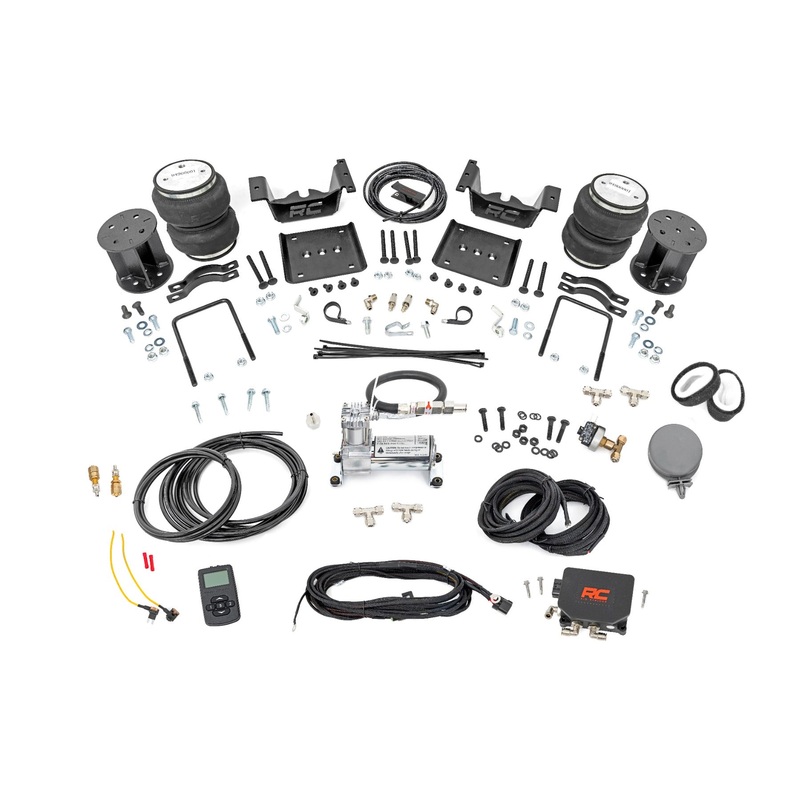Air Spring Kit w/compressor | Wireless Controller | 5 Inch Lift Kit | Chevy/GMC 1500 (07-18)