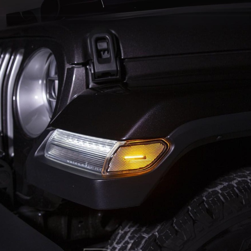 Diode Dynamics LED Sidemarkers for Jeep Wrangler JL (2018-2025)