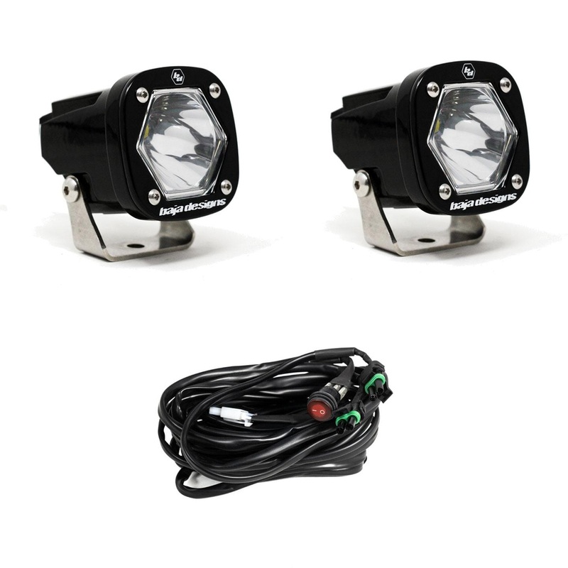 BAJA DESIGNS S1 Black LED Auxiliary Light Pod Pair – Universal
