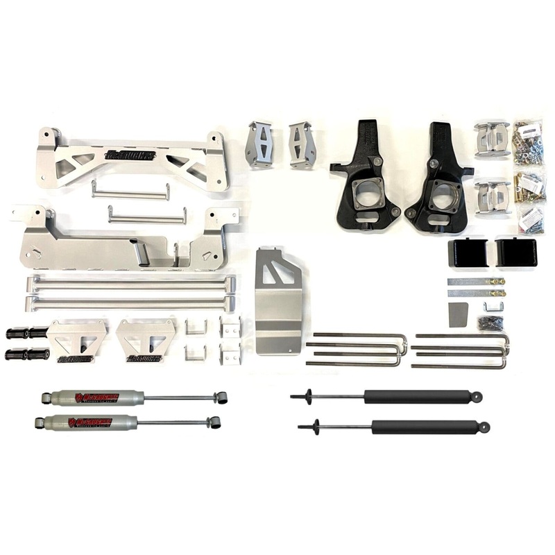 McGaughys – *7-9 Lift Kit, 2002-2010 GM Truck 2500, 2wd, DIESEL (#52000)